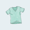 V-Neck T-Shirt：圖片 2
